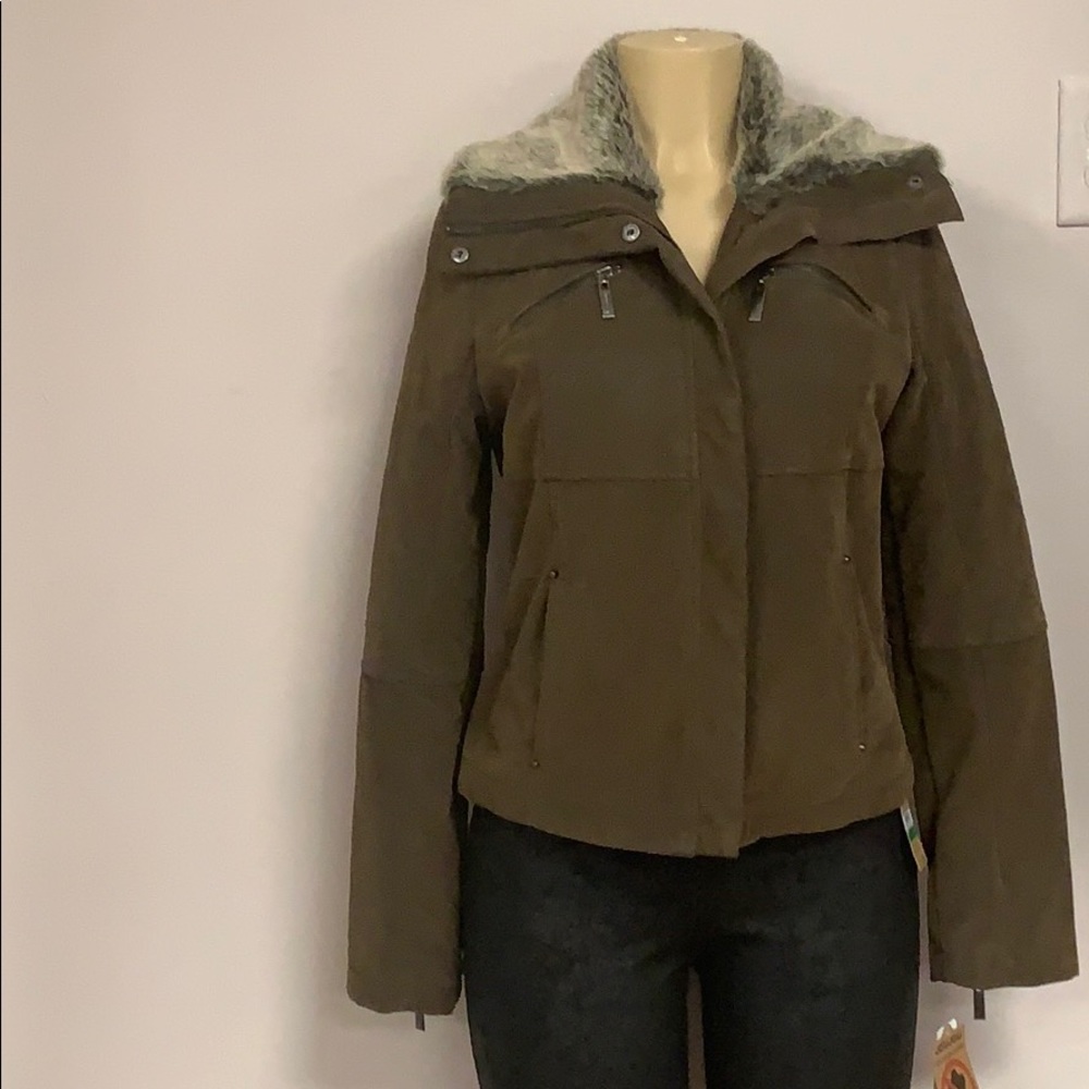 NWTS Vegan Leather Moto Jacket